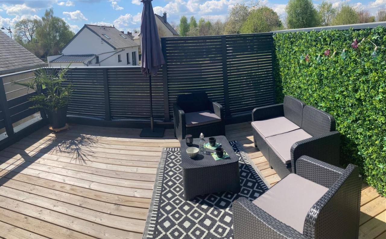 Gite La Terrasse Du 37 Breteil Eksteriør billede