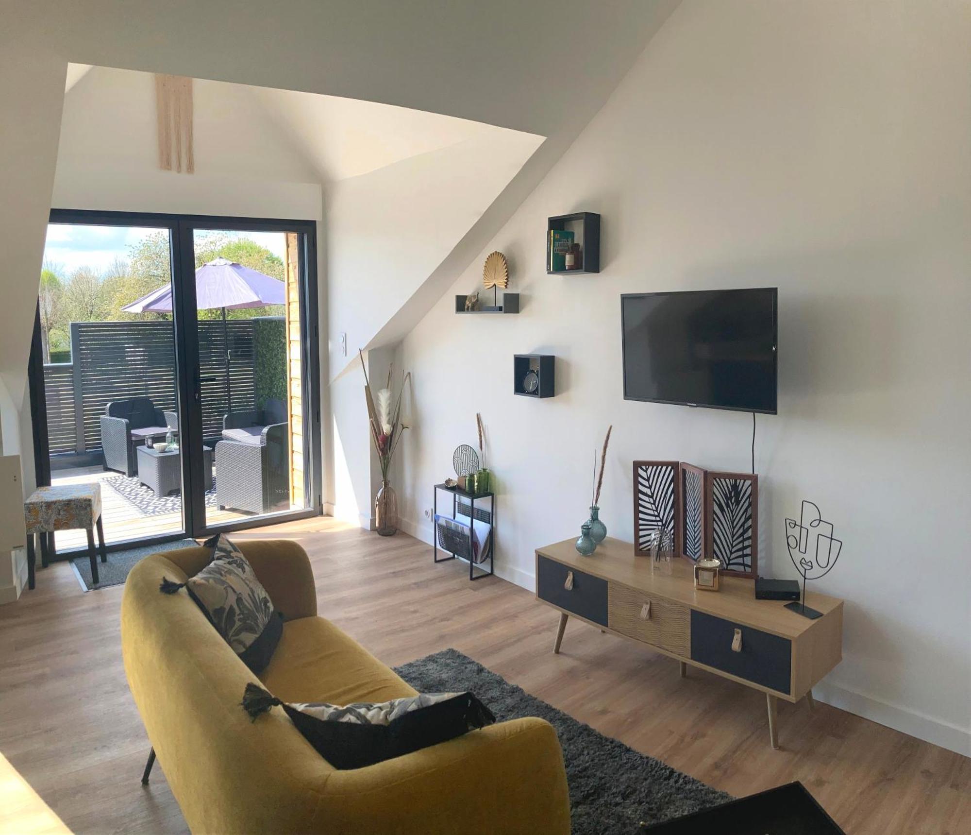 Gite La Terrasse Du 37 Breteil Eksteriør billede